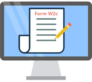 Form W-2c online